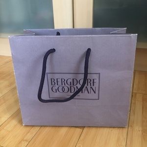 Authentic Bergdorf Goodman Shopping Bag